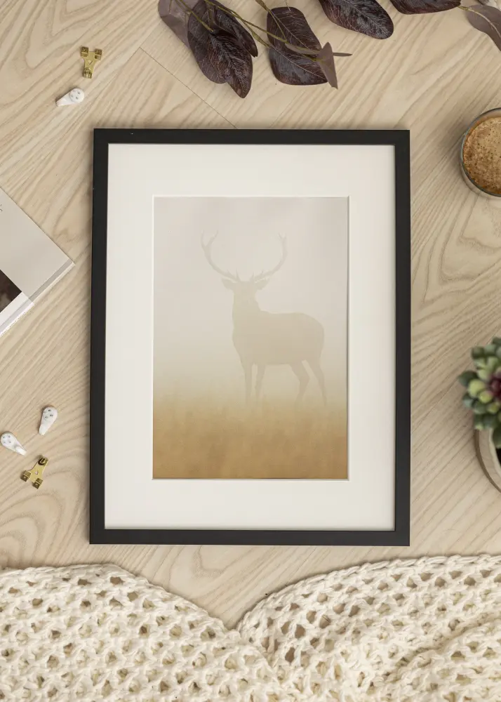 Ram Trendy Akrylglas Svart 50x70 cm