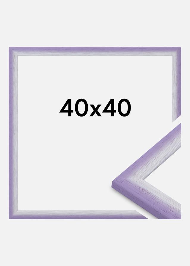 Ram Cornwall Akrylglas Ljuslila 40x40 cm