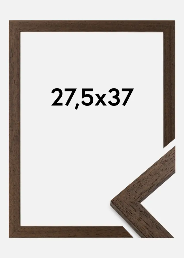Ram Brown Wood Akrylglas 27,5x37 cm