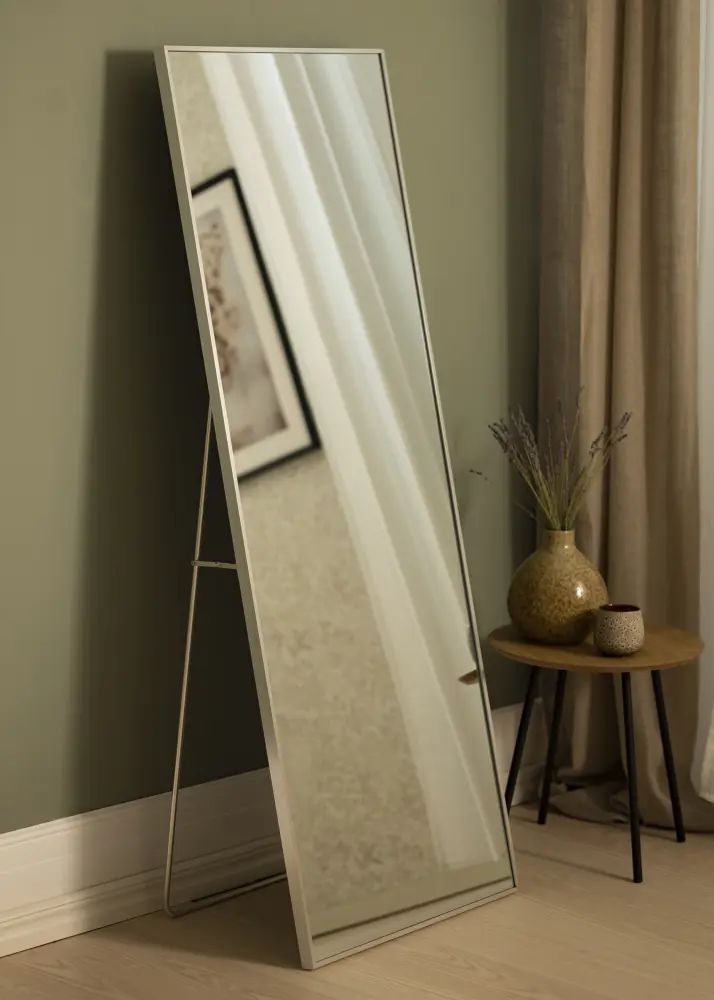 Spegel Tall Rectangle Silver 55x150 cm