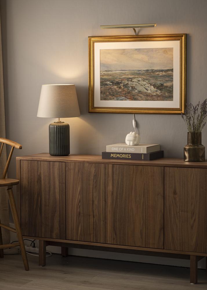 Eklunds Uno 2 tavelbelysning - Mässing