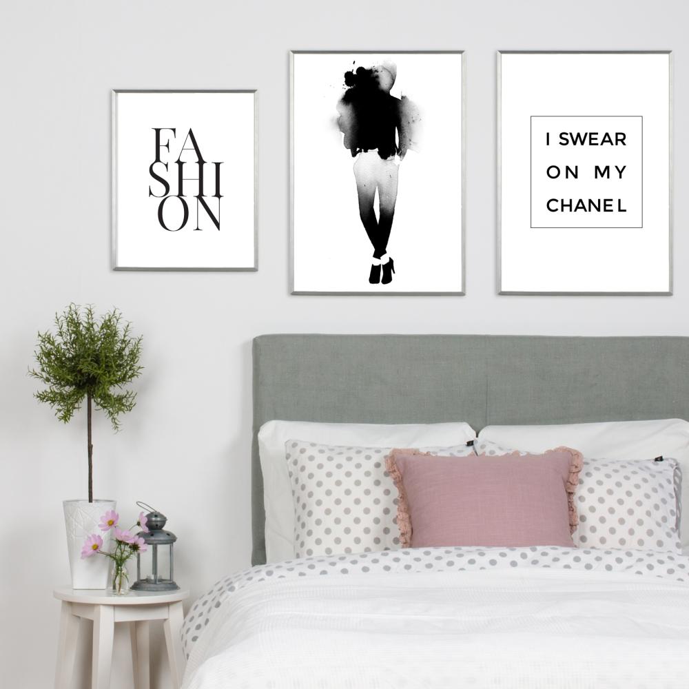 Fashion Grafisk Poster