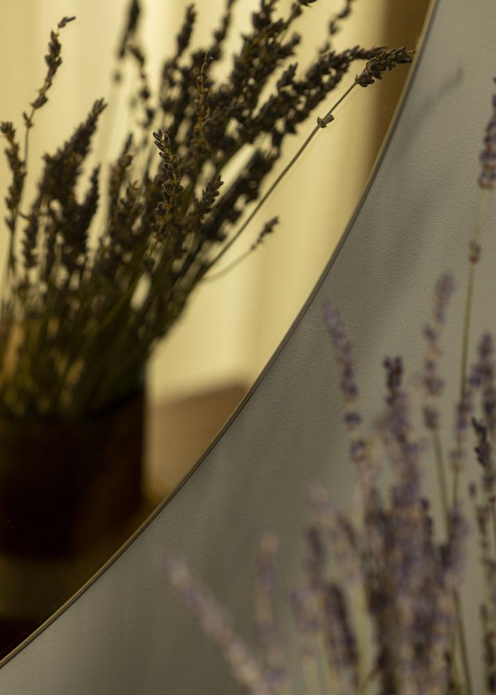 Spegel Crystal Yellow 80 cm Ø