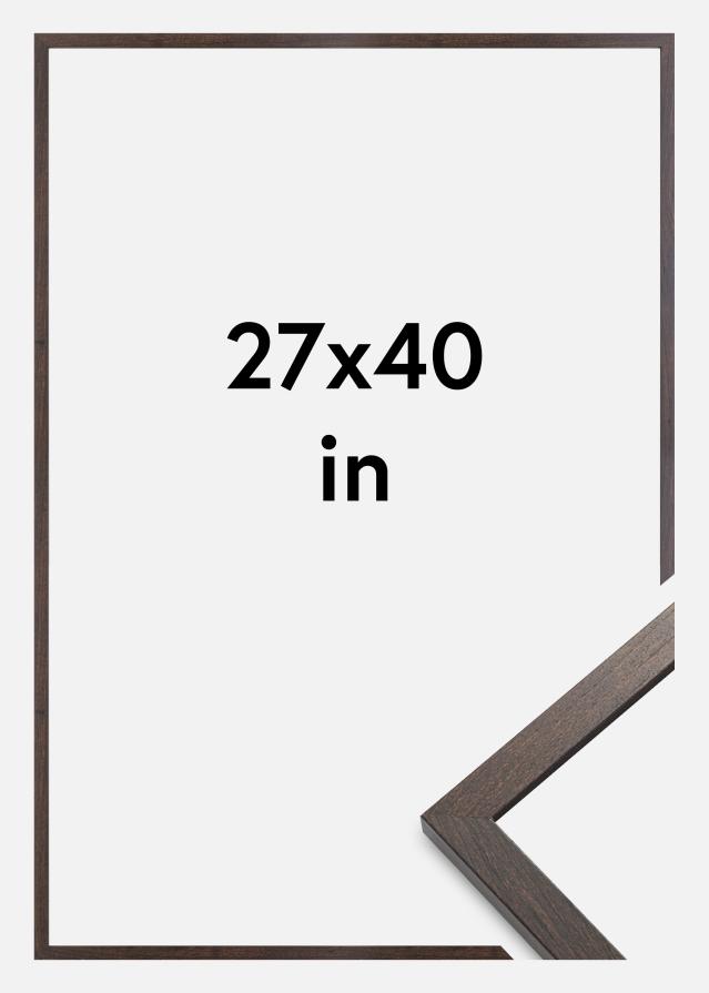 Ram Trendy Akrylglas Valnöt 27x40 inches (68,58x101,6 cm)