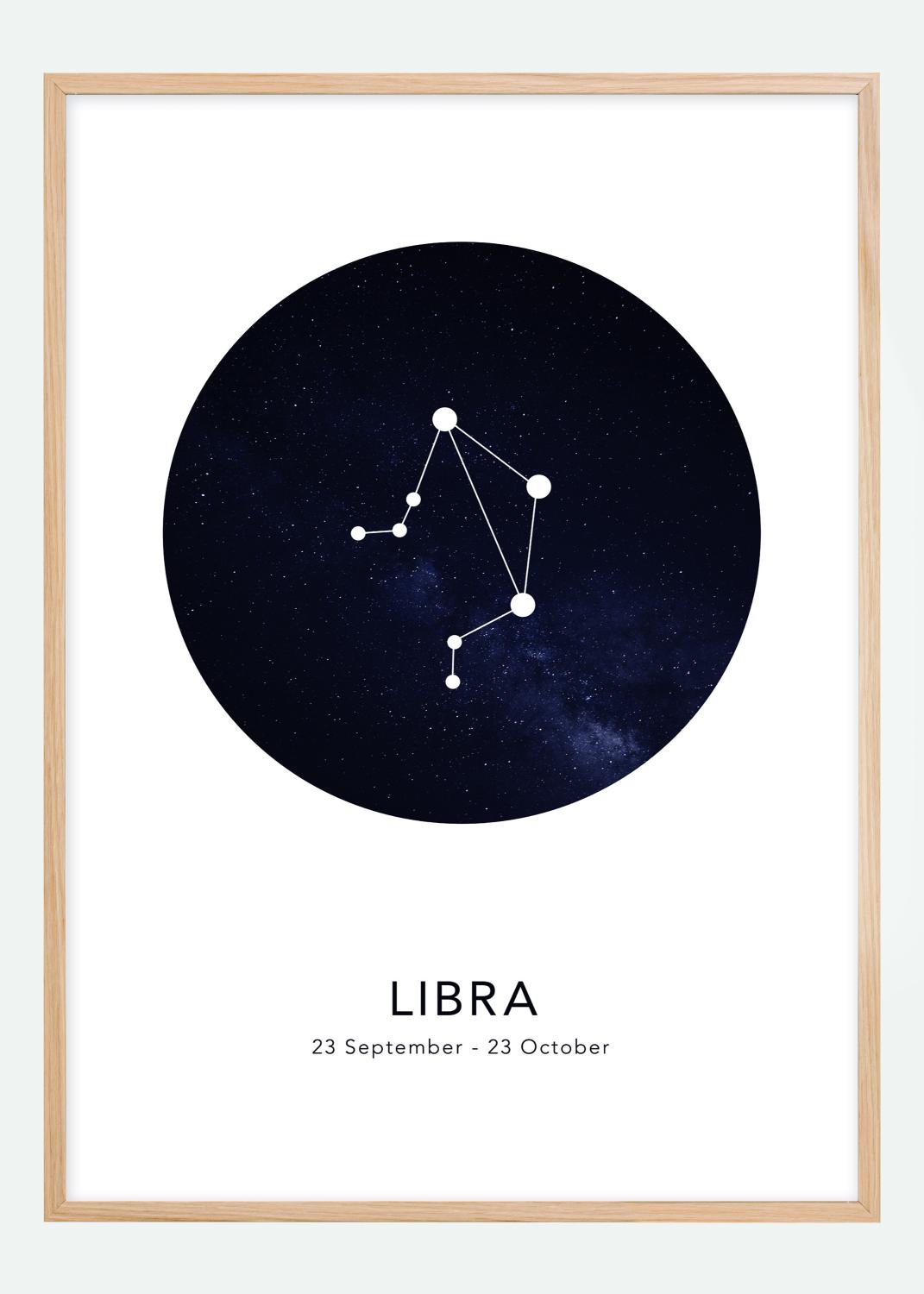 Libra Poster (50x70 cm)