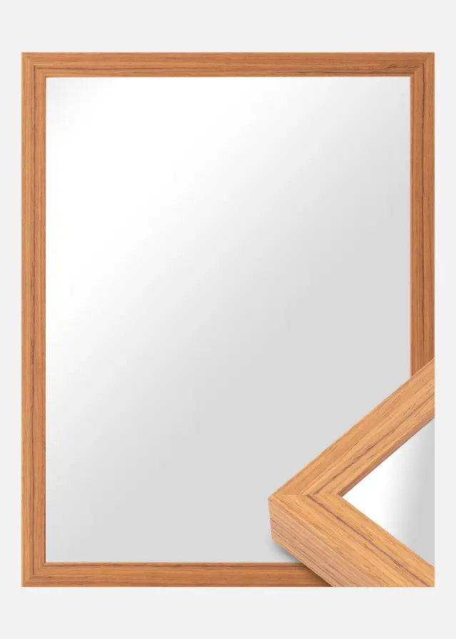 Spegel Björkö - Teak - Egna mått