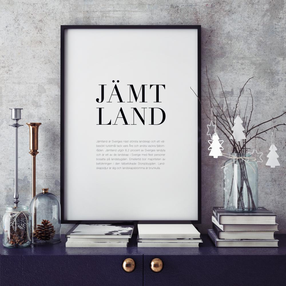 Landskap Jämtland Poster