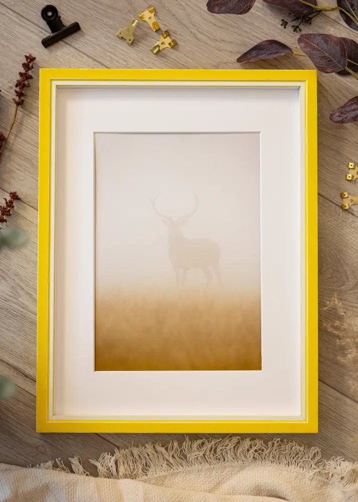 Ram Diana Akrylglas Gul 59,4x84 cm (A1)