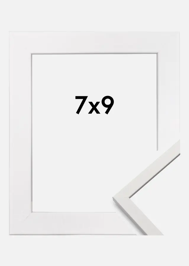 Ram Edsbyn Akrylglas Vit 7x9 cm