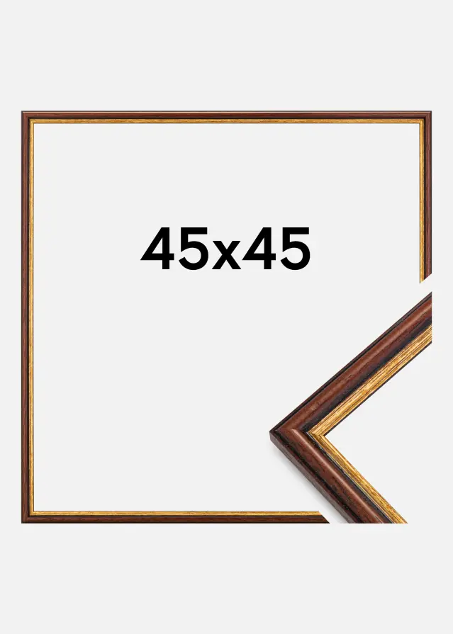 Ram Horndal Akrylglas Brun 45x45 cm