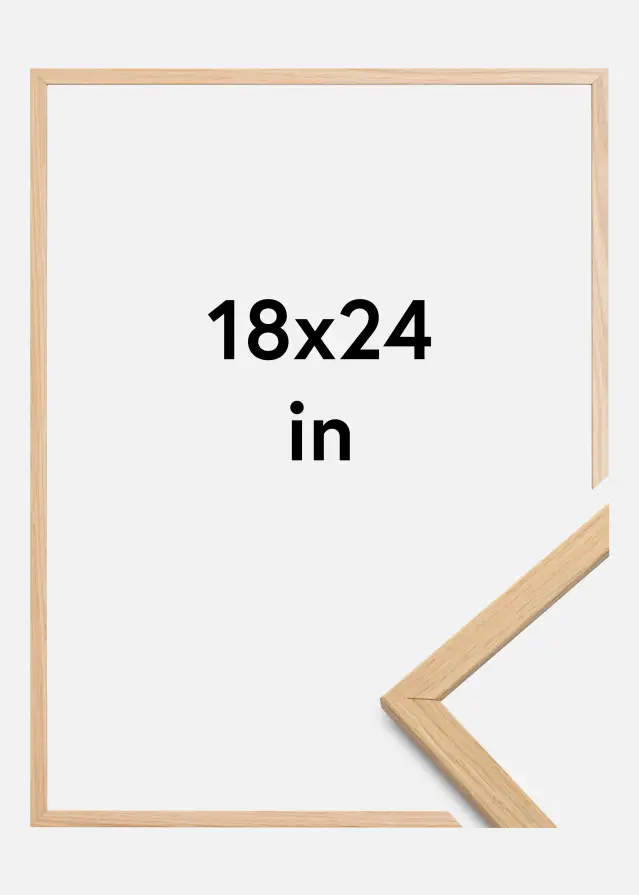 Ram Edsbyn Akrylglas Ek 18x24 inches (45,7x60,9 cm)