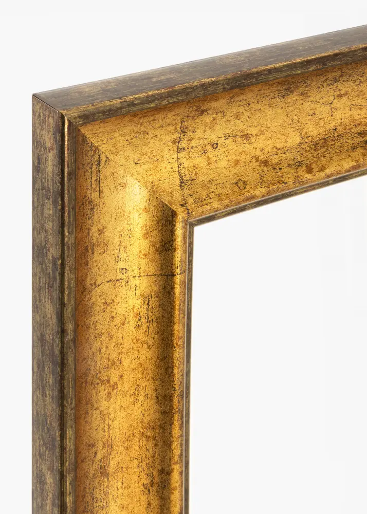 Ram Saltsjöbaden Guld 30x40 cm - Passepartout Vit 21x29,7 cm (A4)