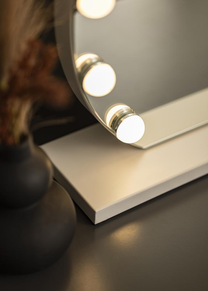 KAILA Sminkspegel V Vit - 50x48 cm