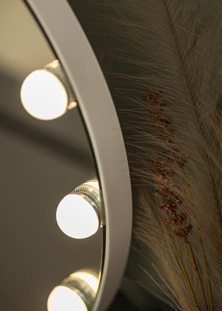 KAILA Sminkspegel V Vit - 50x48 cm