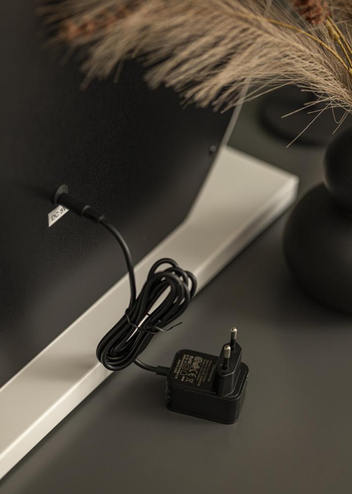 KAILA Sminkspegel V Vit - 50x48 cm