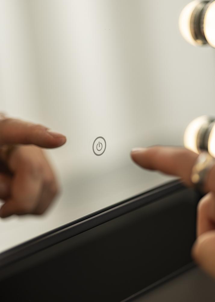 KAILA Sminkspegel VII Svart - 30x36 cm