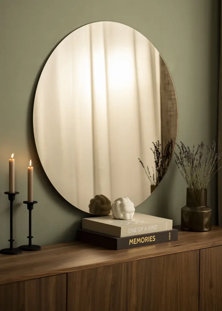 KAILA Rund Spegel Dark Bronze 90 cm