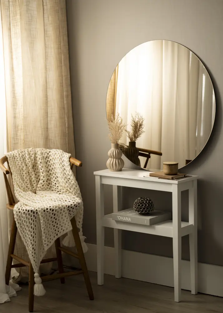 KAILA Rund Spegel Dark Bronze 90 cm