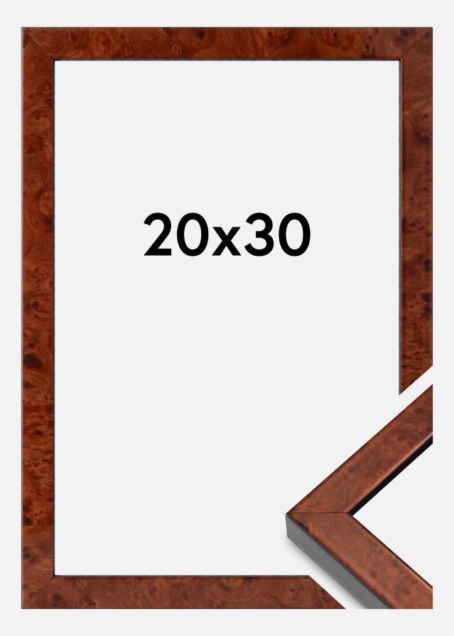 Ram Hermes Akrylglas Burr Walnut 20x30 cm