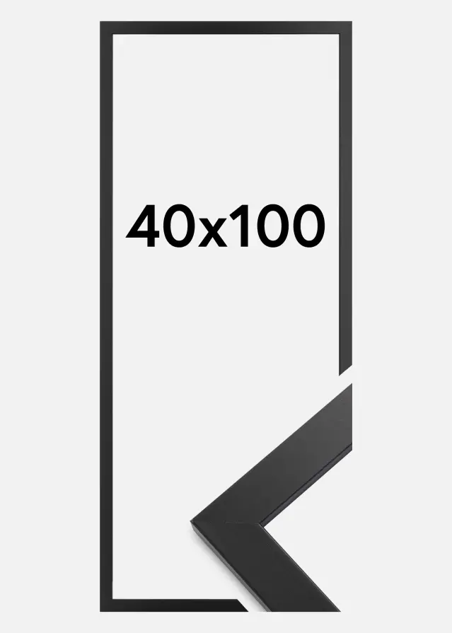 Ram Black Wood 40x100 cm