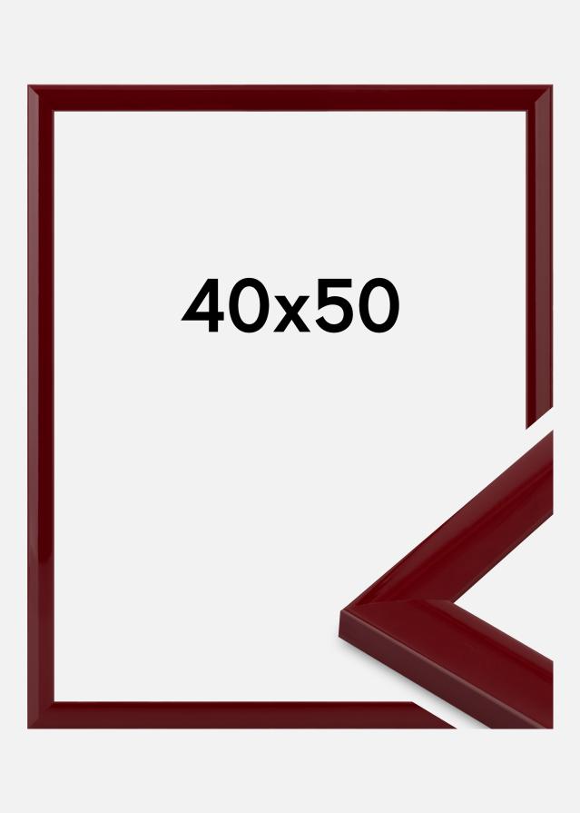 Ram Dorset Akrylglas Mörkröd 40x50 cm