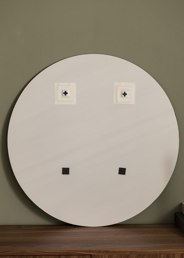 Spegel Crystal Yellow 80 cm Ø