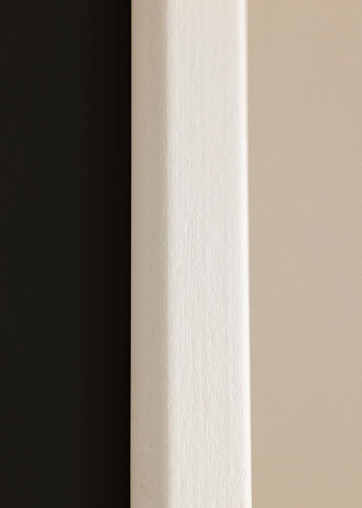 Ram Kaspar Vit 40x60 cm - Passepartout Svart 30x50 cm