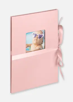 Fun Leporello Babyalbum Rosa - 12 bilder i 10x15 cm