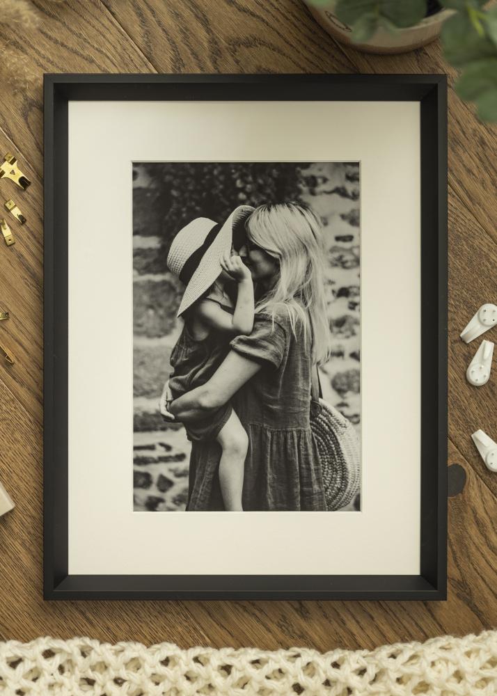 Ram Globe Akrylglas Svart 70x100 cm