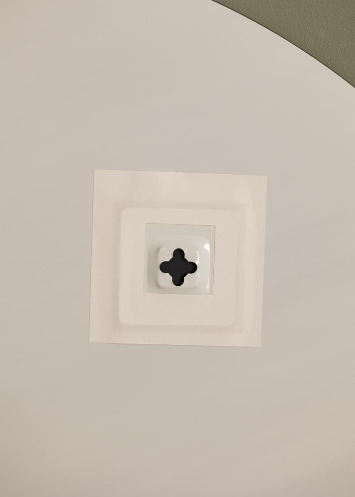 Spegel Crystal Yellow 80 cm Ø