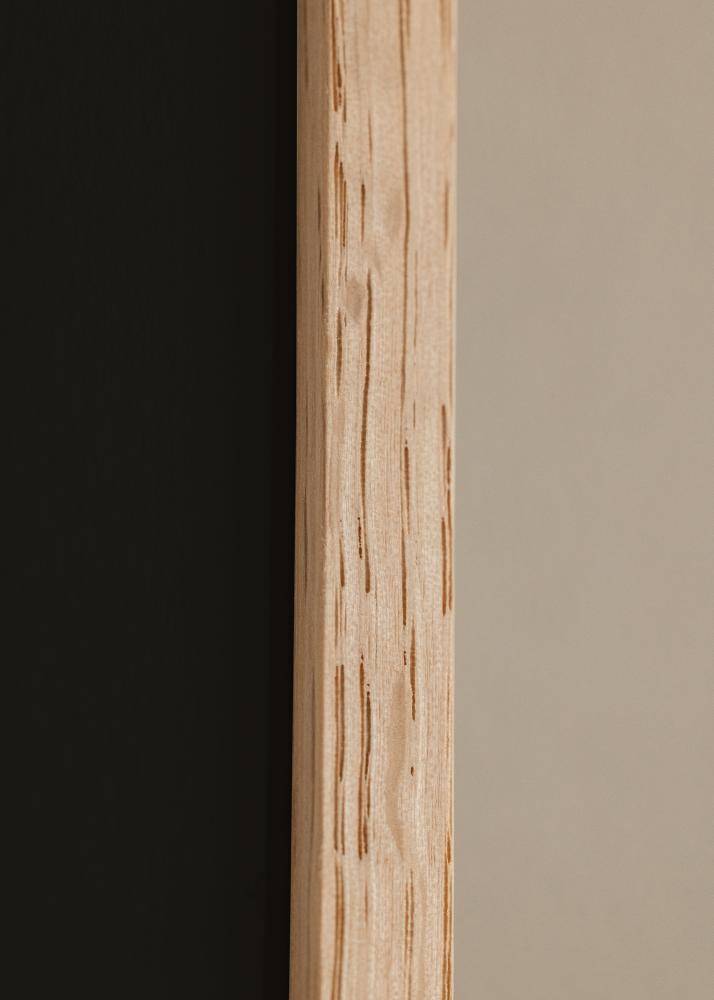 Ram Tunn Ek 40x50 cm - Passepartout Svart 27x35 cm