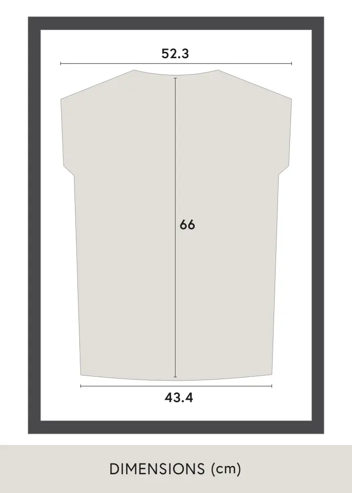 Ram Jersey Box Akrylglas Svart/Vit 60x80 cm