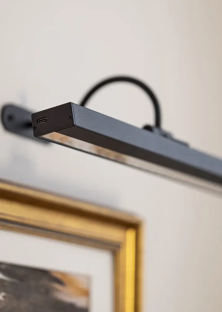 KAILA Flare Batteridriven Tavelbelysning 40 cm - Svart