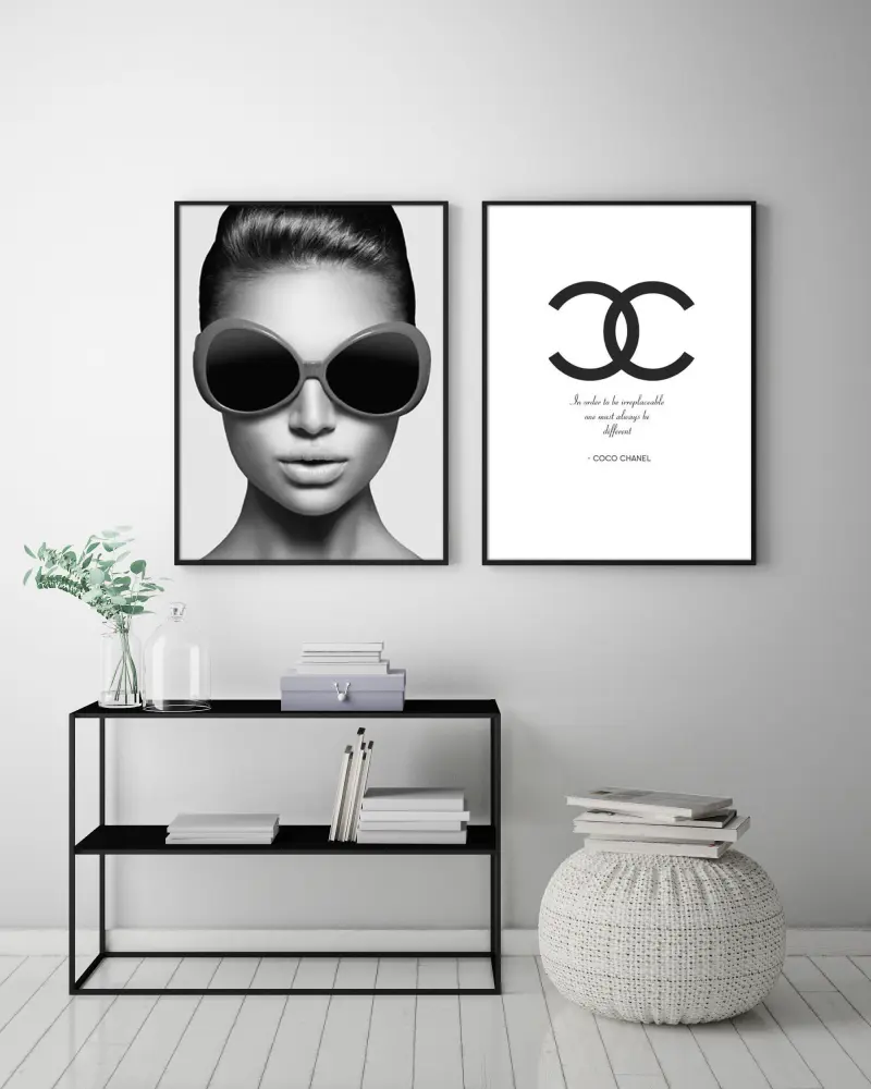 Coco Chanel Different Poster