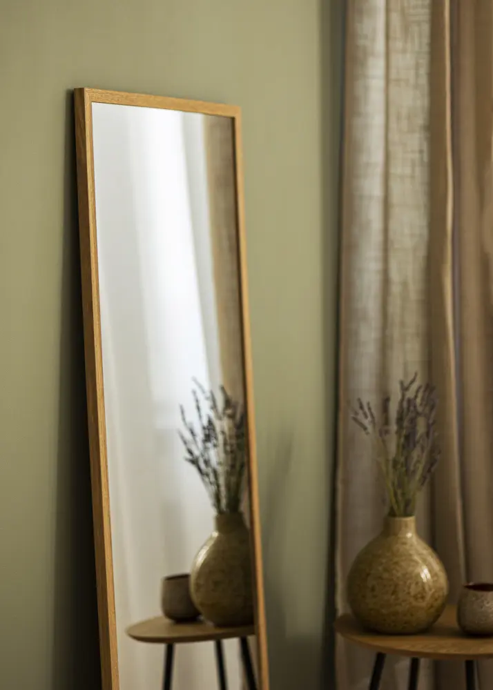 Spegel Solid Oak 48x133 cm