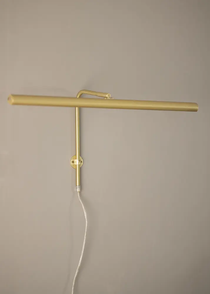 Gallery LED 60 cm tavelbelysning - Mässing