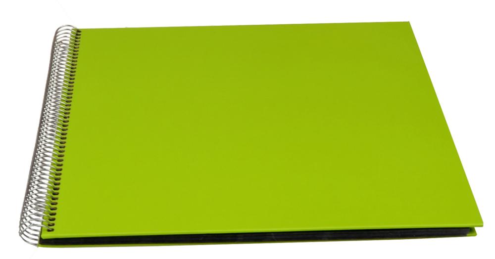Innova Festival Fotoalbum Grön - 28x29 cm (60 Svarta sidor / 30 blad)