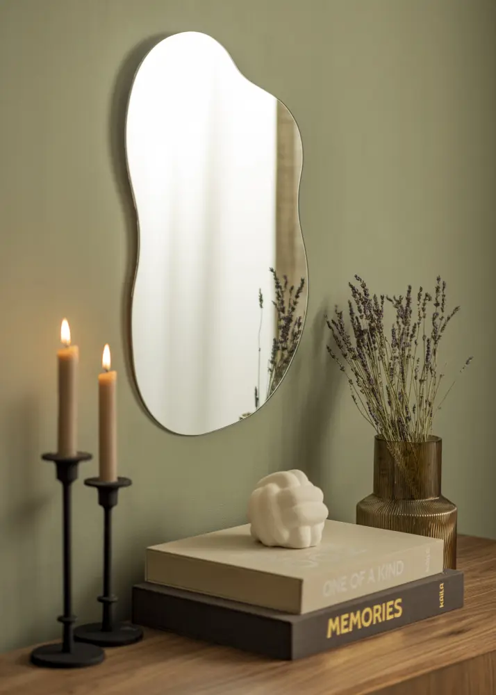 Spegel Curvy Cloud 40x55 cm