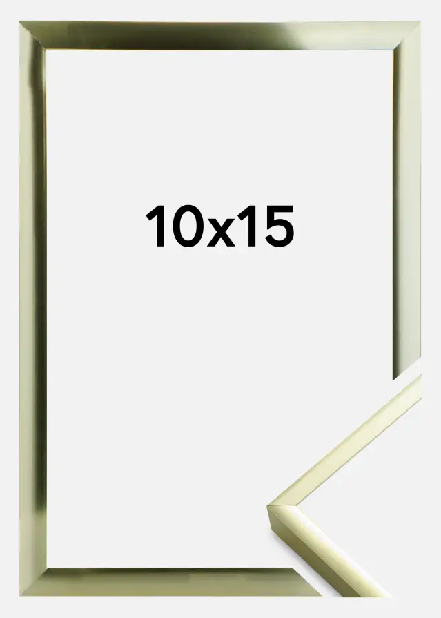 Ram Poster Frame Aluminum Gold 10x15 cm