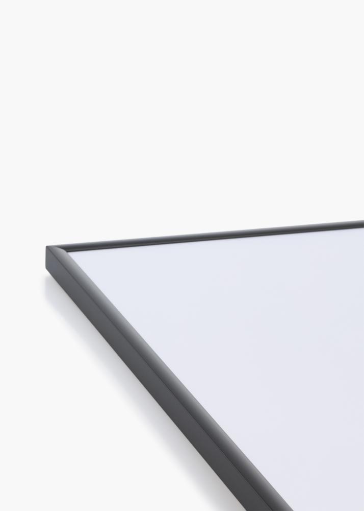 Ram New Lifestyle Mörkgrå 70x100 cm - Passepartout Svart 24x36 inches