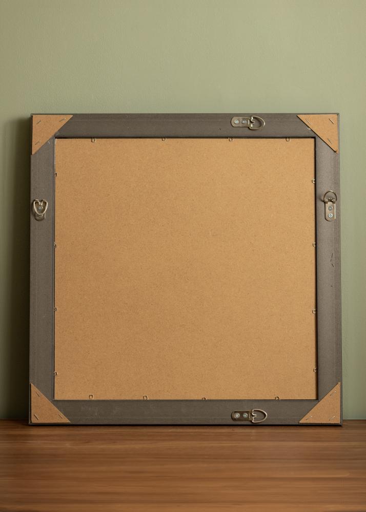 Spegel Alice Svart 48x48 cm