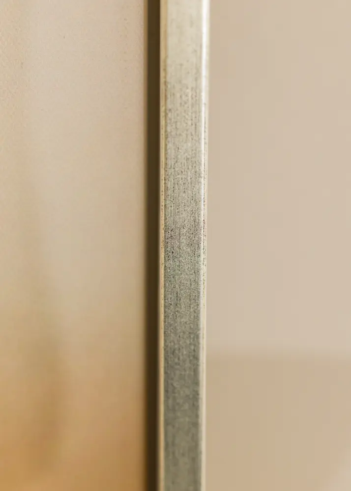 Ram Ra Canvasram Vit/Silver - Valfri Storlek