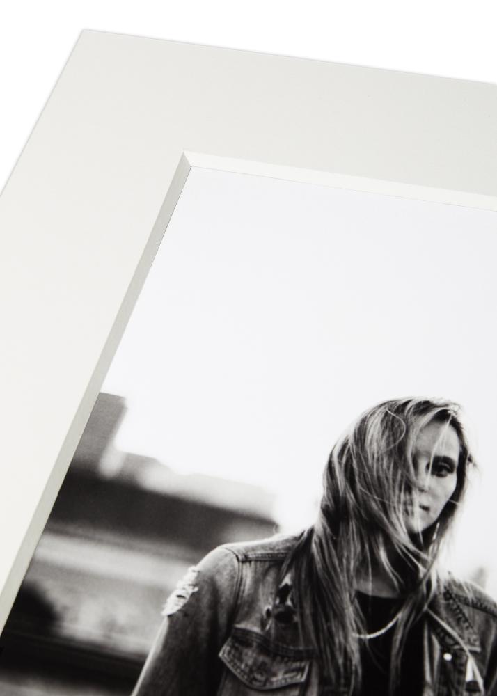 Passepartout Cotton White 3 mm - Måttbeställd