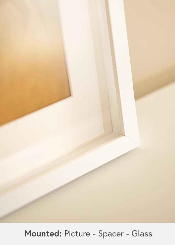 BGA Boxram Akrylglas Vit 21x29,7 cm (A4)