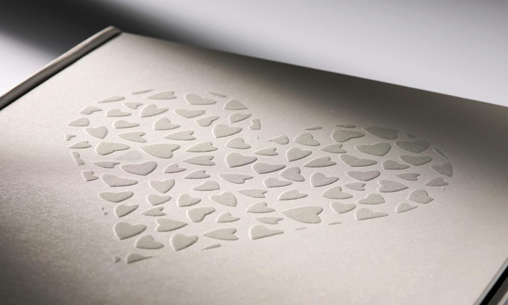 Just for Love Bröllopsalbum - 28x30,5 cm (50 Svarta sidor / 25 blad)