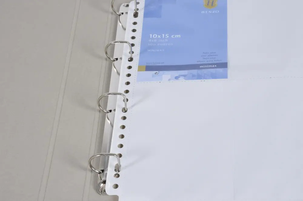Henzo Basicline Ringpärm Röd