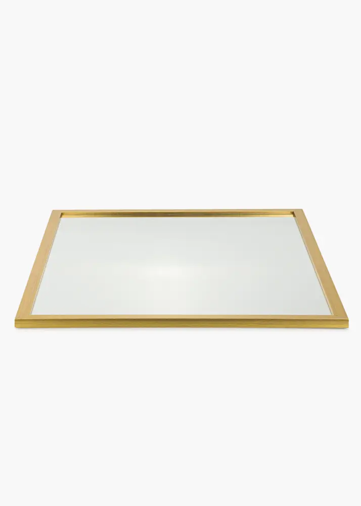 Spegel Gold Wood 53x73 cm