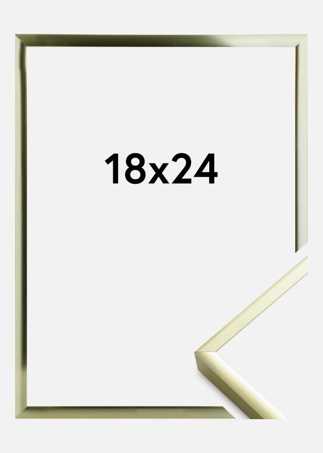 Ram Poster Frame Aluminum Gold 18x24 cm