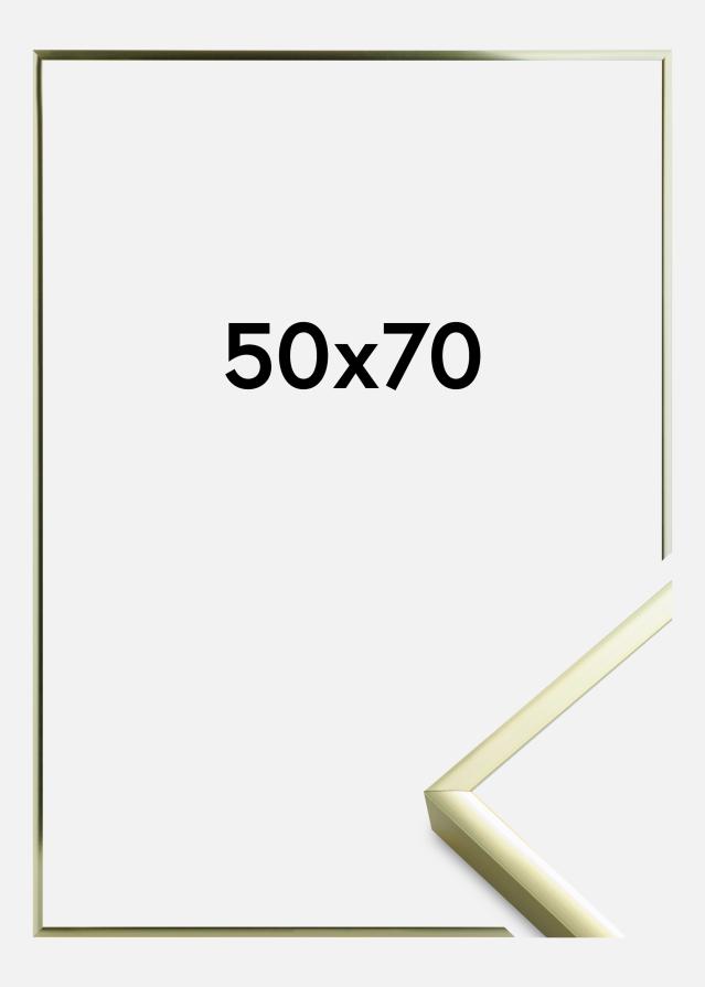 Ram Poster Frame Aluminum Gold 50x70 cm