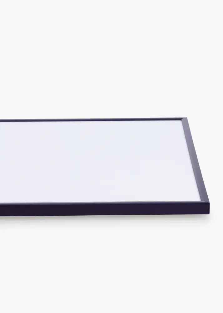 Ram New Lifestyle Mörklila 50x70 cm - Passepartout Svart 42x59,4 cm (A2)